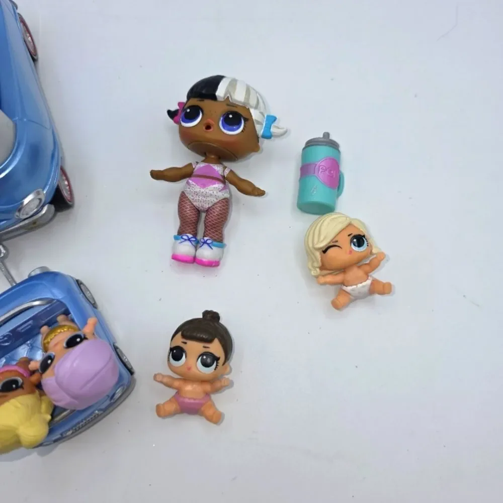 LOL Surprise Tots And LIL Sister Little Tikes LOL Surprise Doll Blue Cozy Coupe